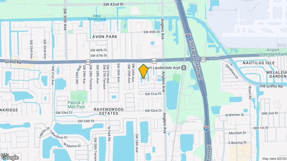 4961 Windward Way Map and Location Details