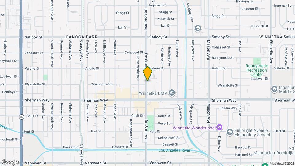 De Soto Luxury Townhomes Map and Location Details