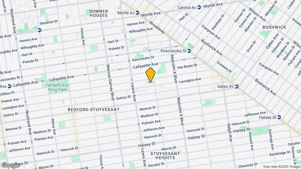 849A Greene Avenue Map and Location Details