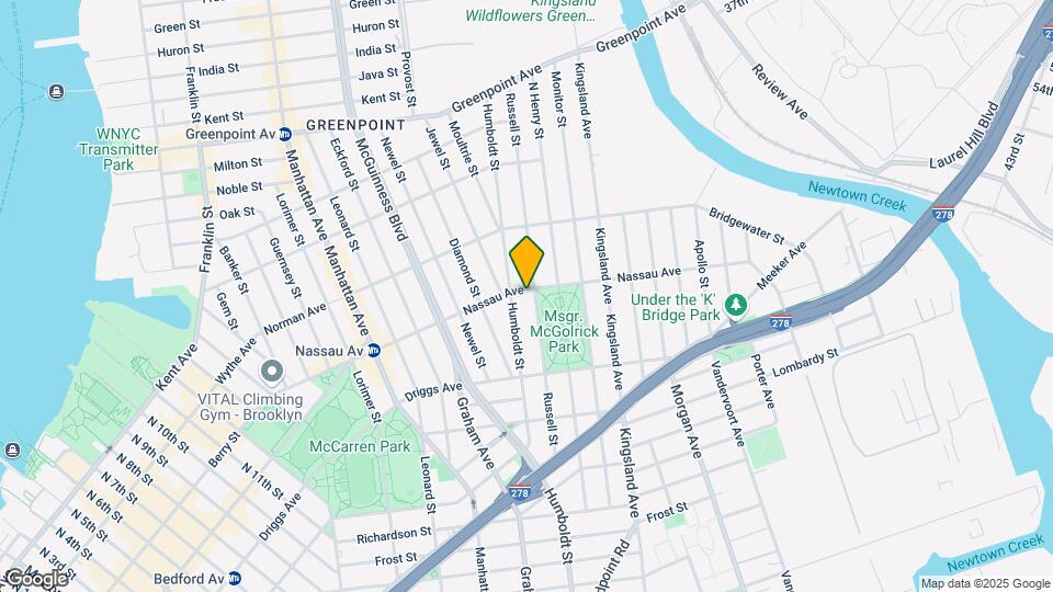204 Nassau Ave Map and Location Details