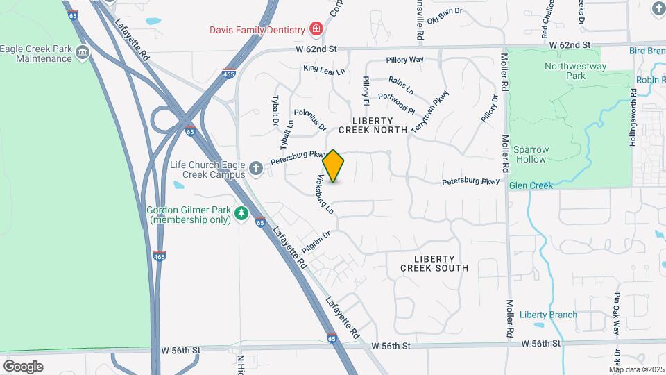 5902 Bowie Ln Map and Location Details