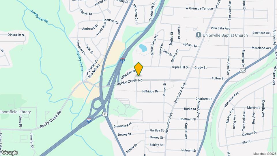 1289 Rocky Creek Rd Map and Location Details