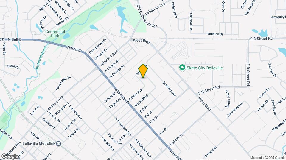 2122 E Belle Ave-Unit -E Map and Location Details