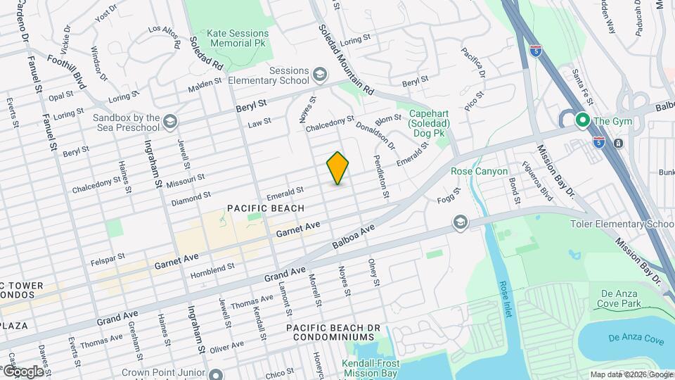 2146 Felspar St, Unit 2146 Mapa y Detalles de la Ubicación