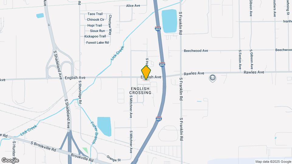 7736 Woods Crossing Ave Map and Location Details