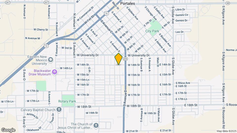523 W 14th St Map and Location Details