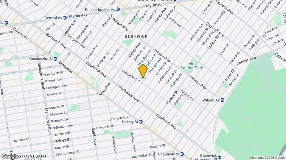 503 Evergreen Ave, Unit 5C Mapa y Detalles de la Ubicación