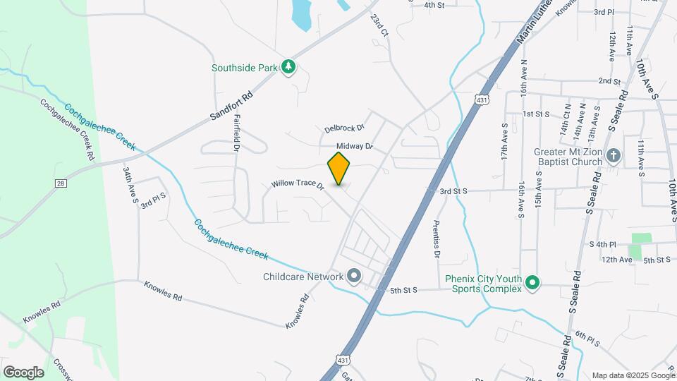 2213 Summerwind Dr Map and Location Details