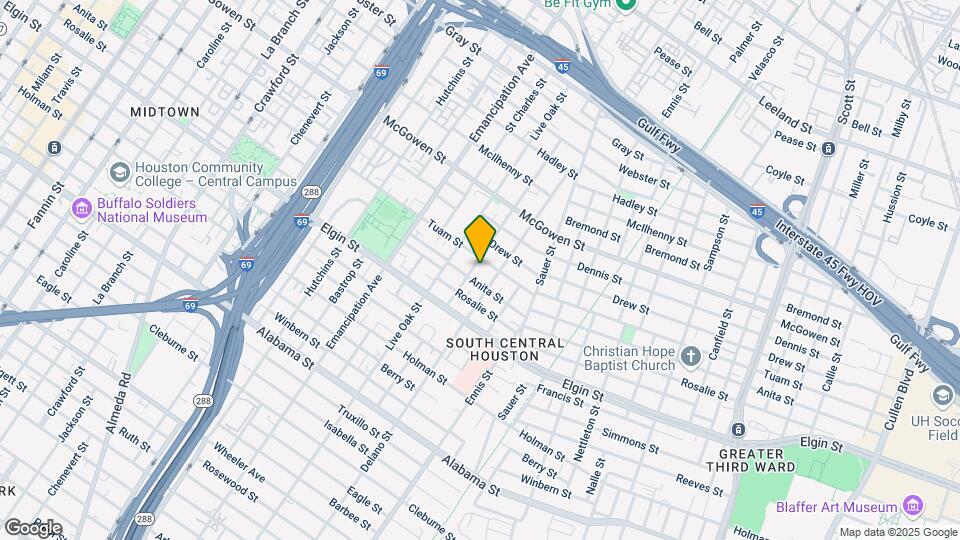 2909 Nagle St Map and Location Details