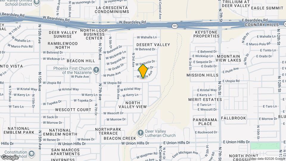 220 W Utopia Rd Map and Location Details