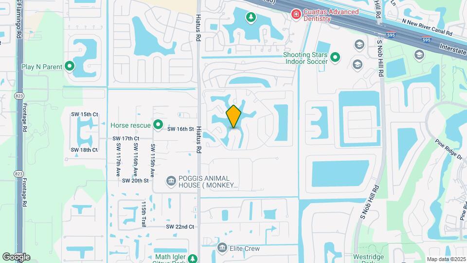 1705 SW 110th Terrace Map and Location Details