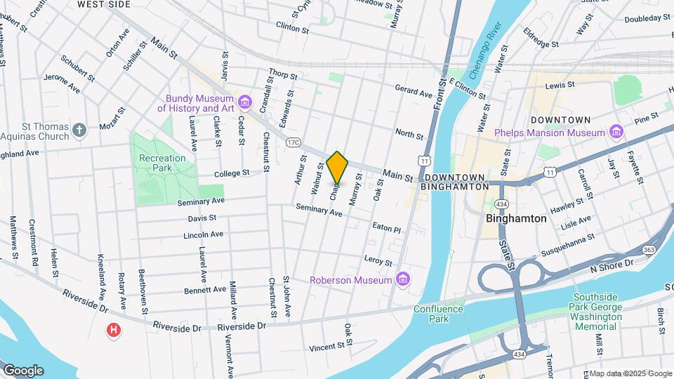 128 Chapin St Map and Location Details