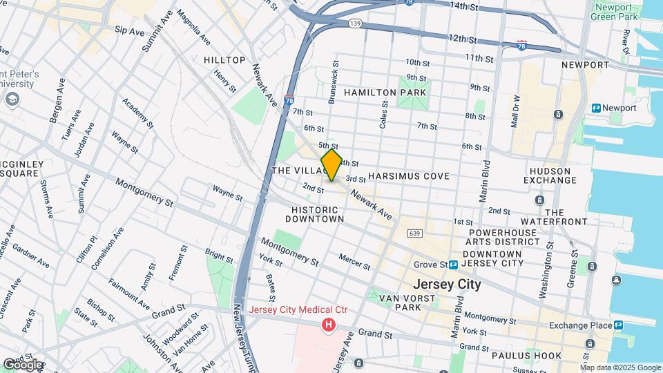 382 2nd St Map and Location Details