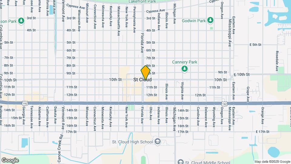 1007 Florida Ave Map and Location Details