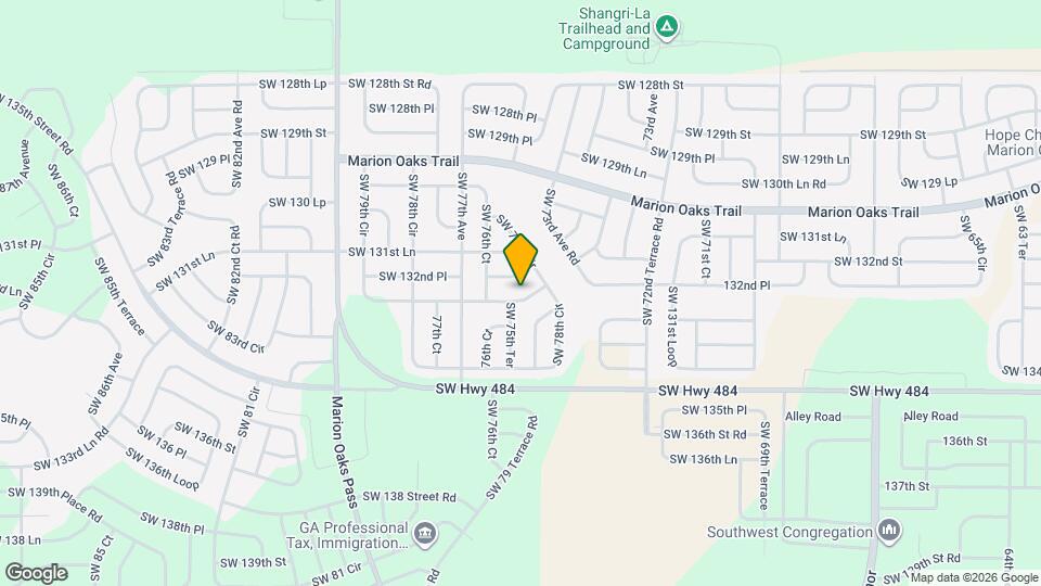 13256 SW 79th Cir Map and Location Details