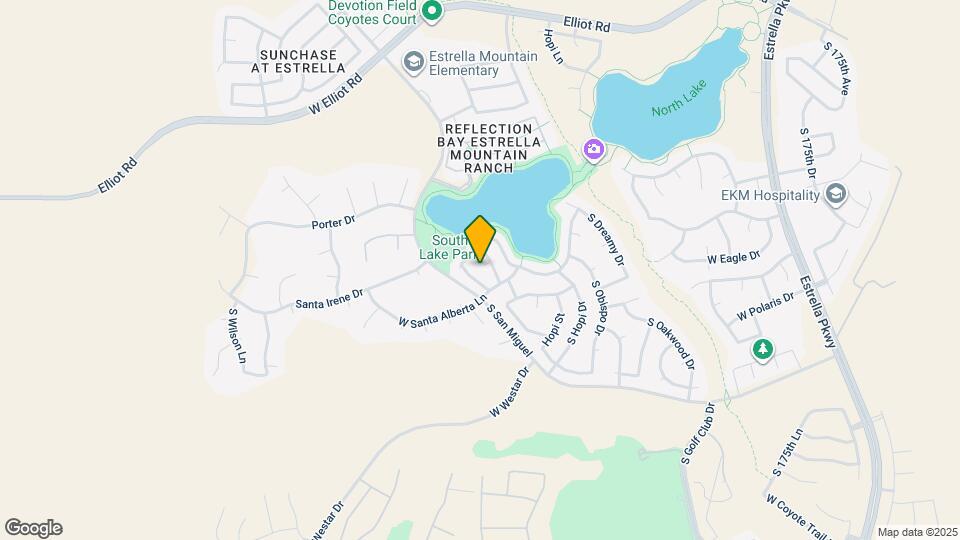 11022 S Palomino Ln Map and Location Details