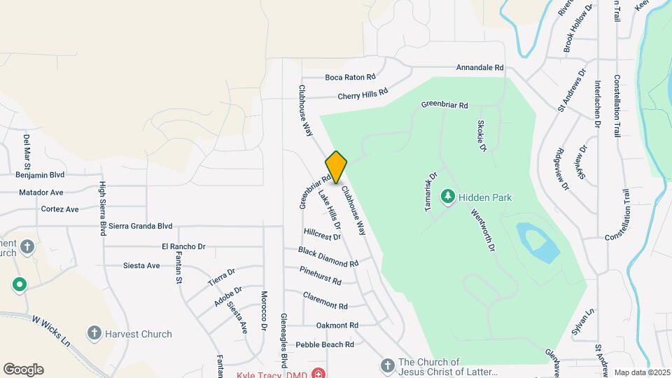 2050 Clubhouse Way Map and Location Details