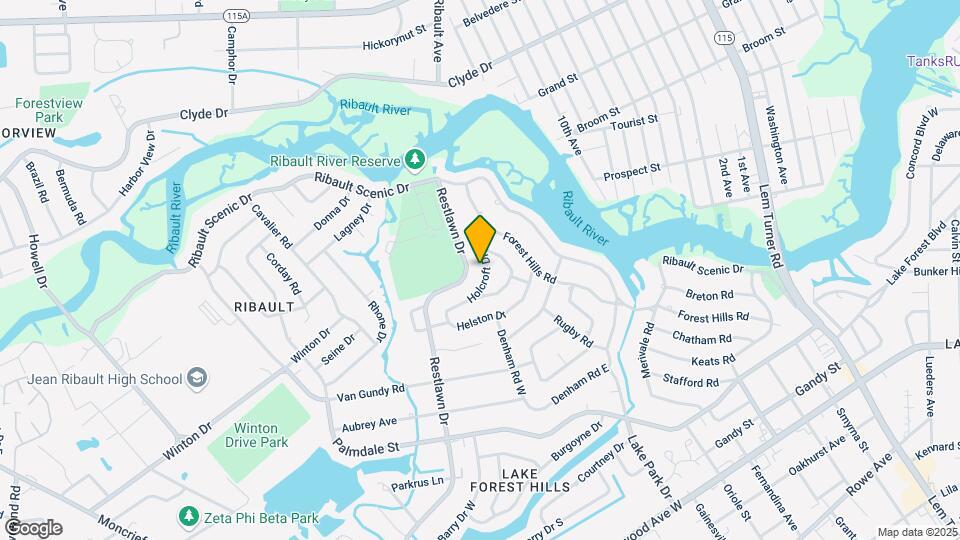 2142 Holcroft Dr Map and Location Details
