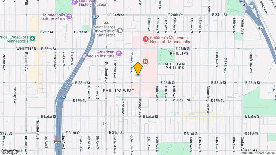 2740 Chicago Ave Map and Location Details