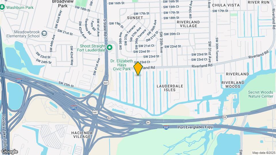 2436 Okeechobee Ln Map and Location Details