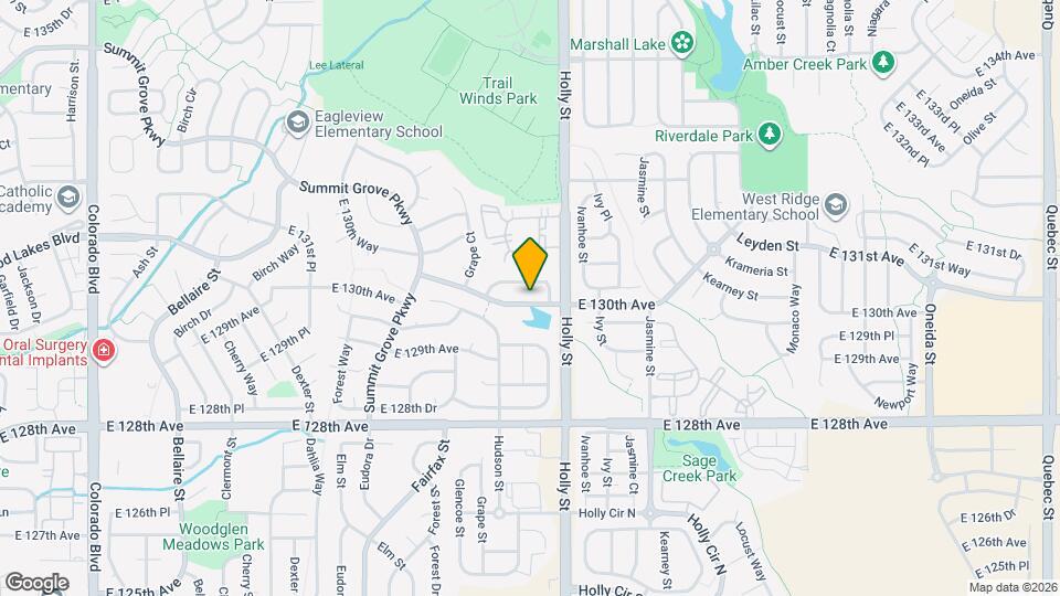 5557 E 130th Ave Map and Location Details