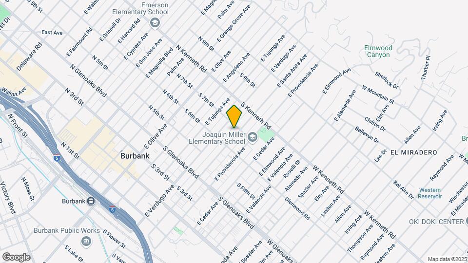 631 E Santa Anita Ave Mapa y Detalles de la Ubicación