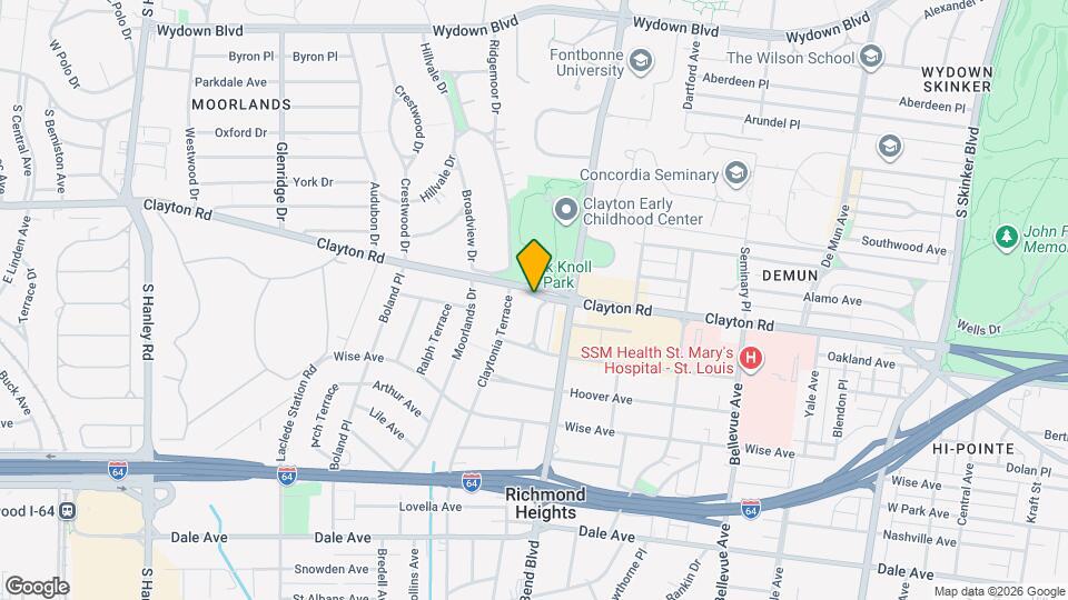 7030 Clayton Rd Map and Location Details