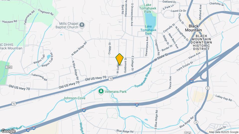 116 W College St Map and Location Details