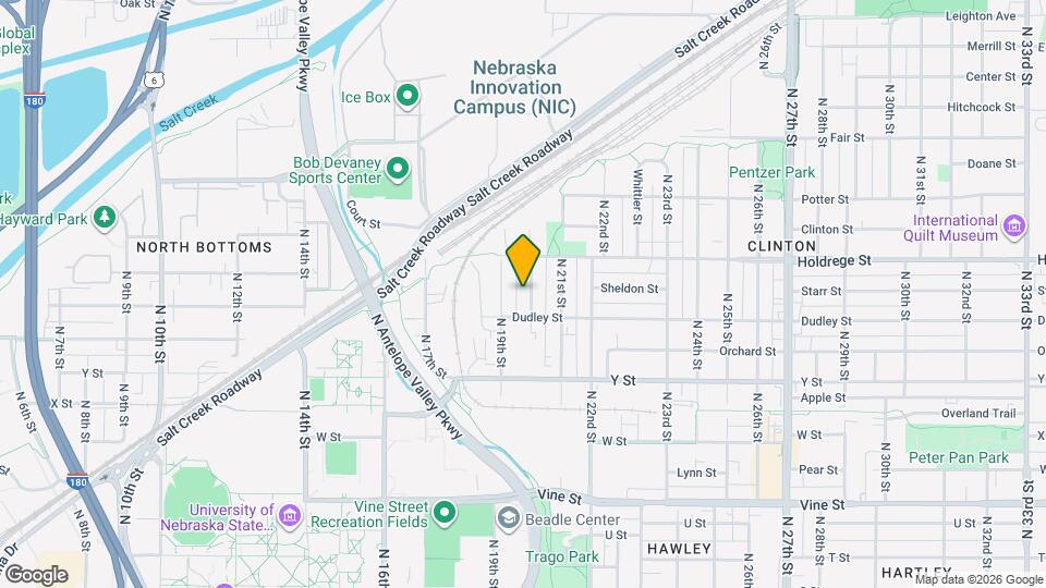 1335 N 20th St Map and Location Details