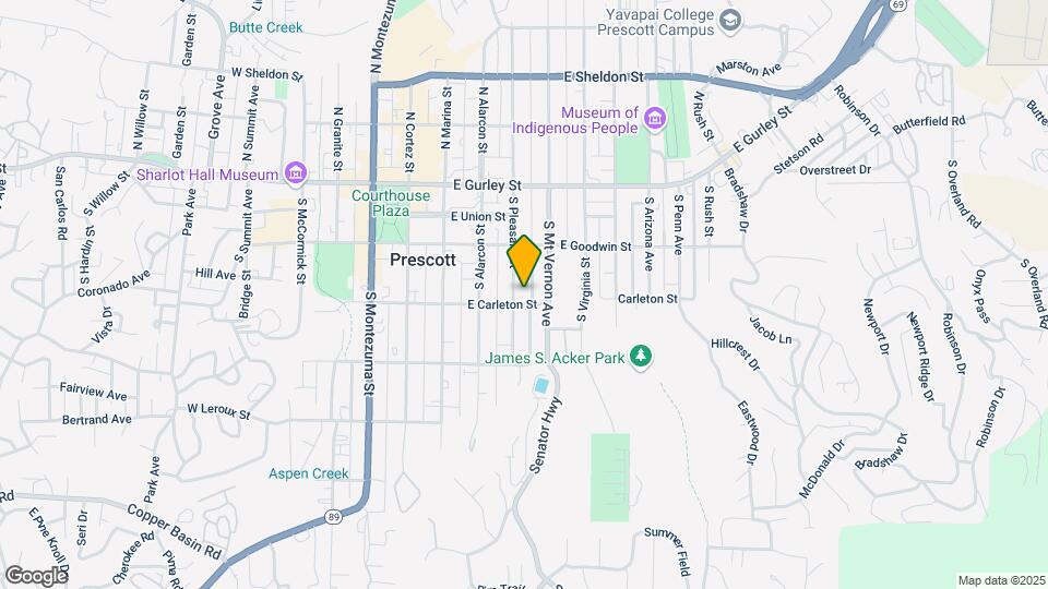 243 S Pleasant St Mapa y Detalles de la Ubicación