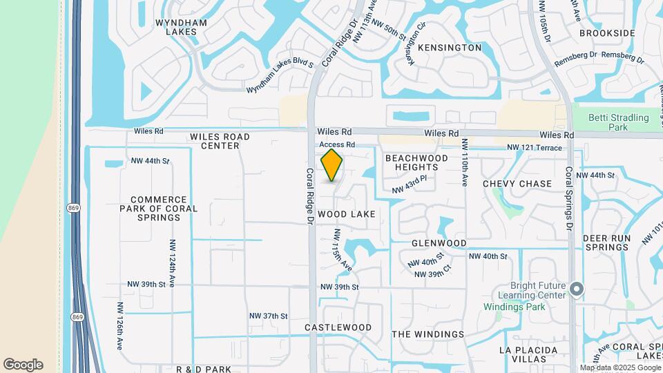 11506 NW 43rd Ct Map and Location Details