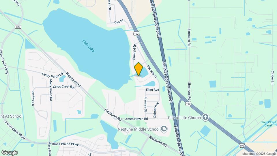 2611 Emerald Lake Ct Map and Location Details