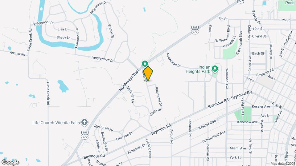 2013 Allen Rd Map and Location Details
