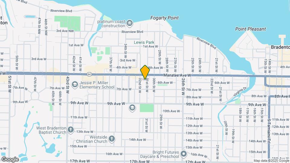 522 31st St W Map and Location Details