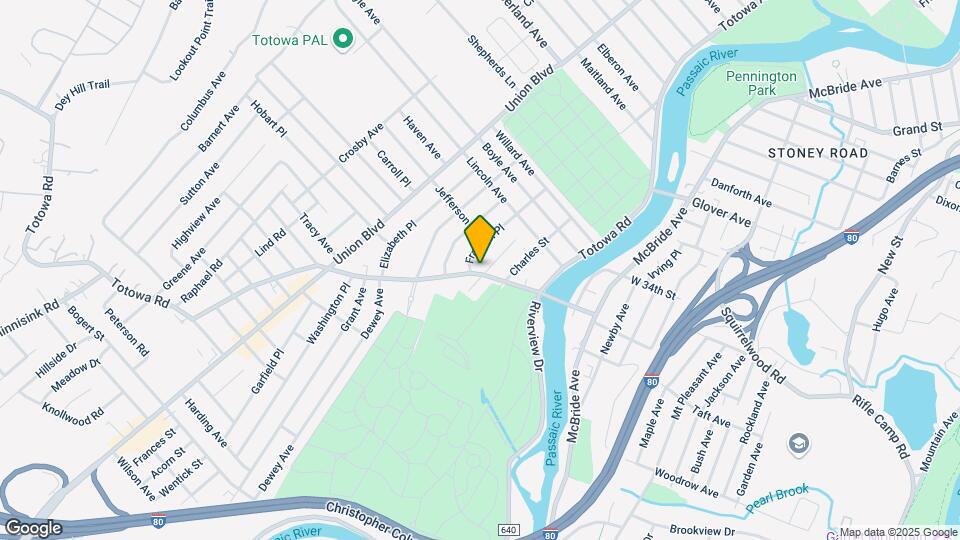222 Totowa Rd Mapa y Detalles de la Ubicación