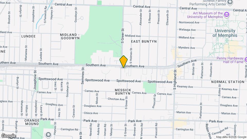 3235 Southern Ave Map and Location Details