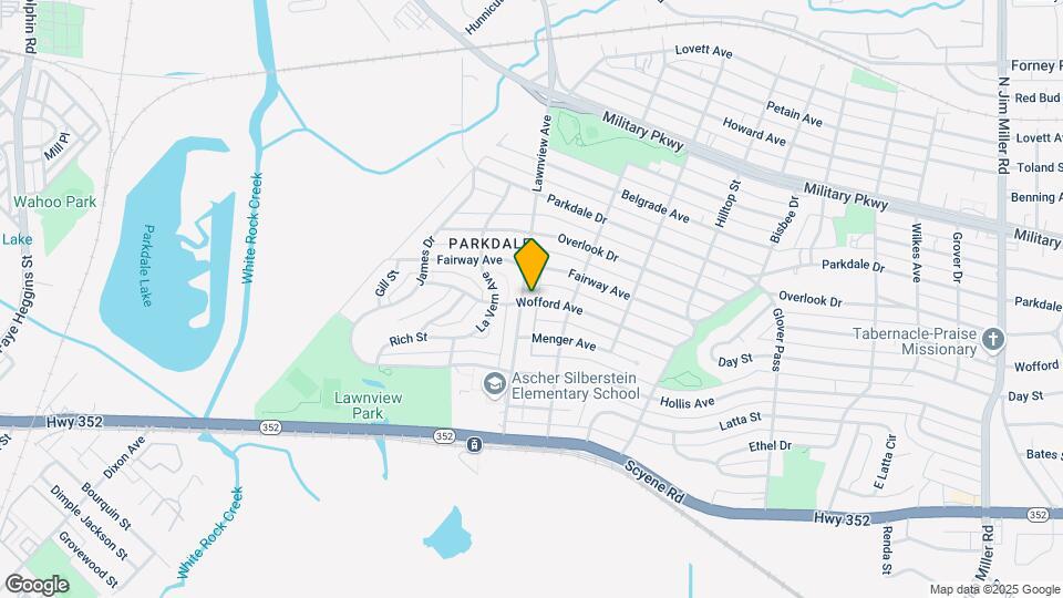 3402 Lawnview Ave Map and Location Details