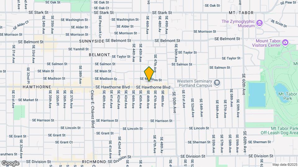 1426 SE 46th Ave Map and Location Details