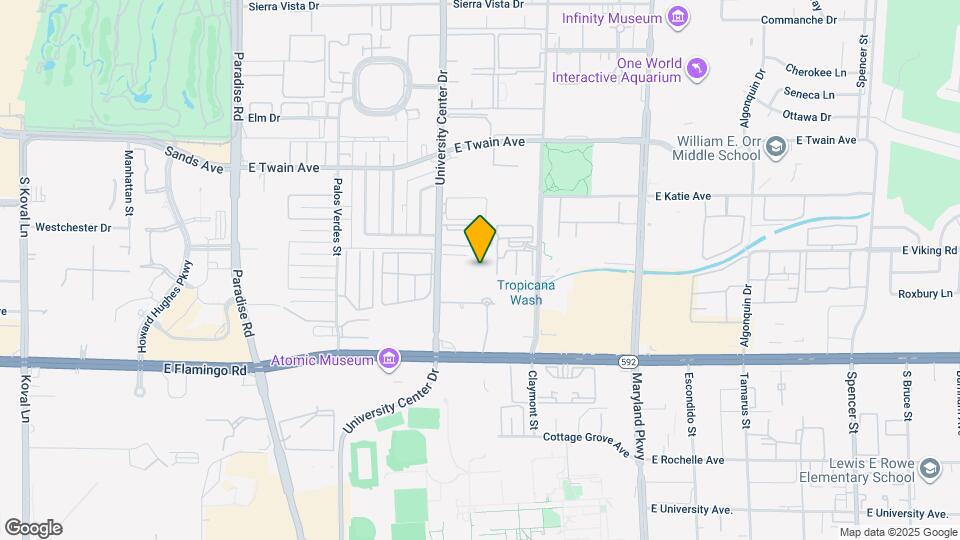 3930 University Center Dr Map and Location Details