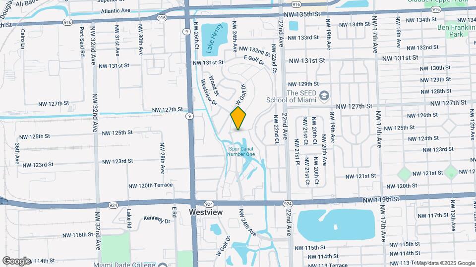 2352 NW 125 St Map and Location Details