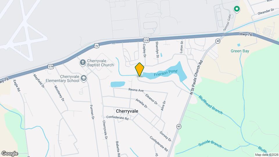 4349 S Lake Cherryvale Dr Map and Location Details