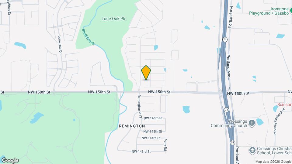 4224 NW 152nd Terrace Map and Location Details