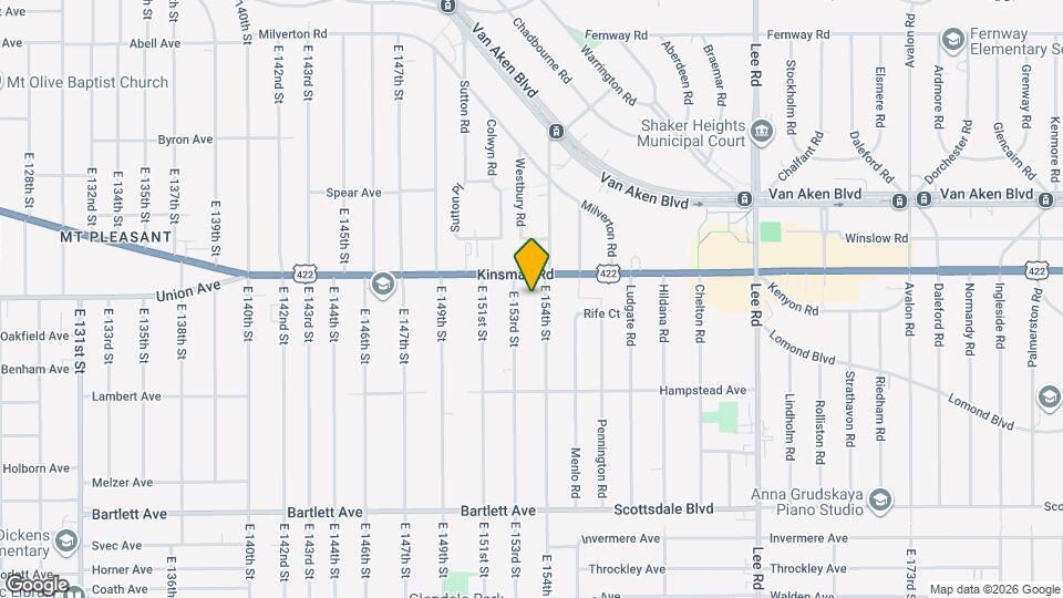 3522 E 154th St Map and Location Details