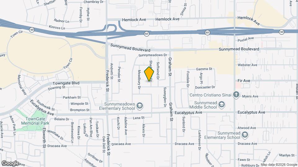 12765 Shadybend Dr Mapa y Detalles de la Ubicación