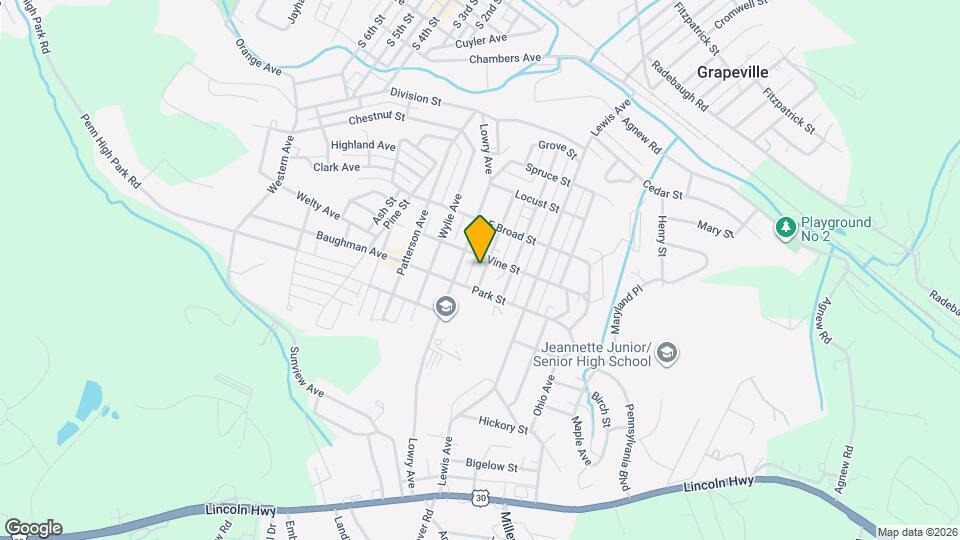 807 Washington Ave, Unit Apt A Map and Location Details