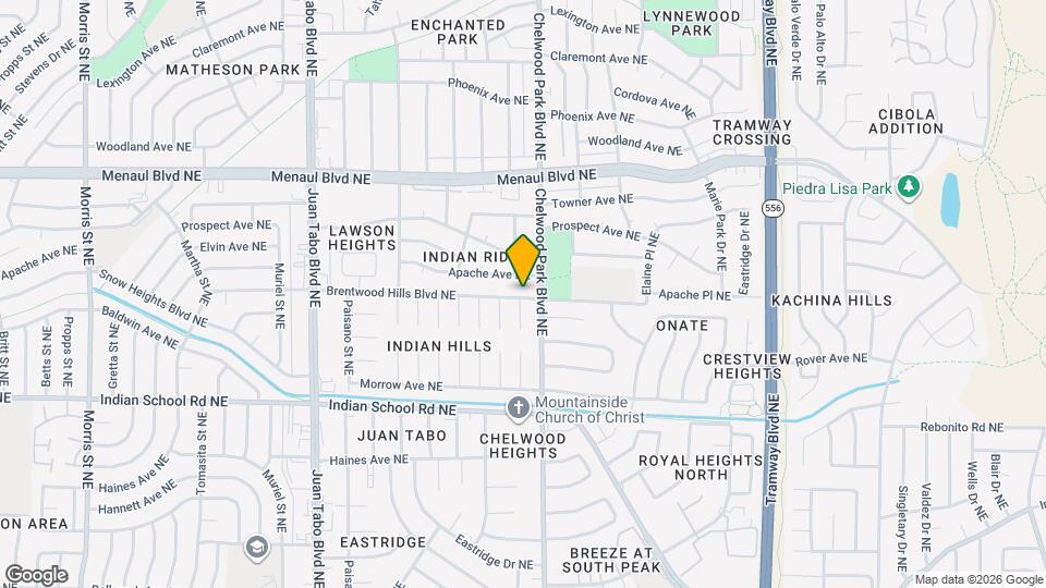 12205 Brentwood Hills Blvd NE Map and Location Details