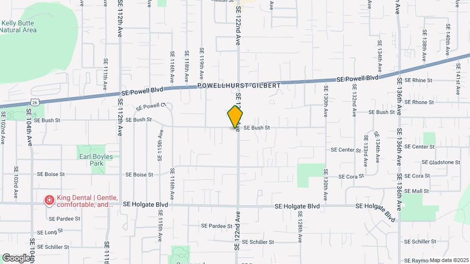 3813 SE 122nd Ave Map and Location Details