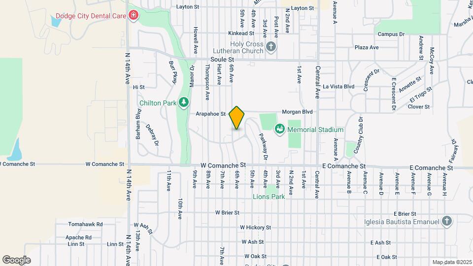1906 6th Ave Map and Location Details