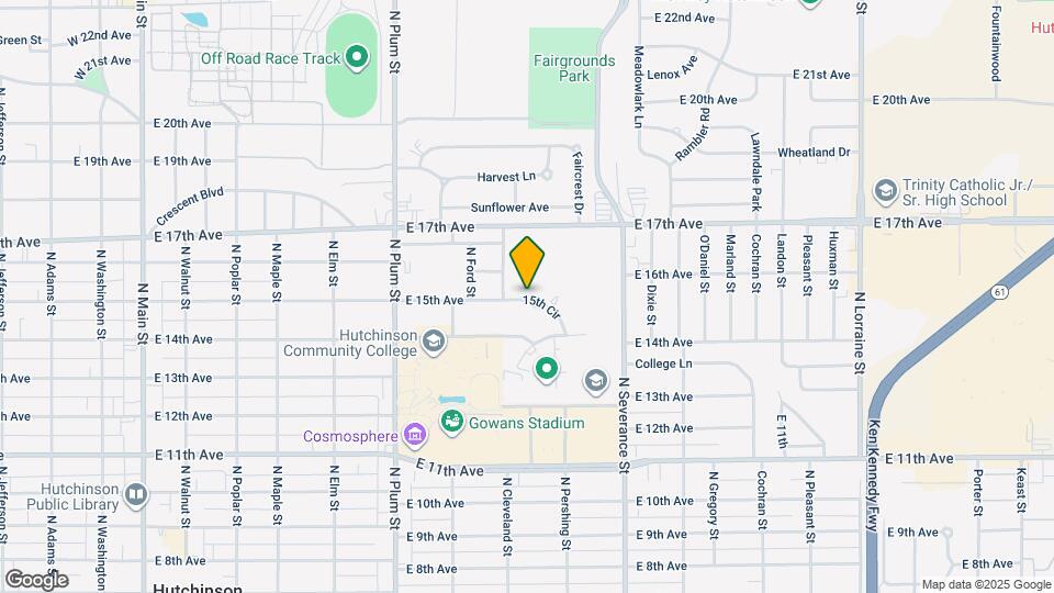 708 15th Cir Map and Location Details
