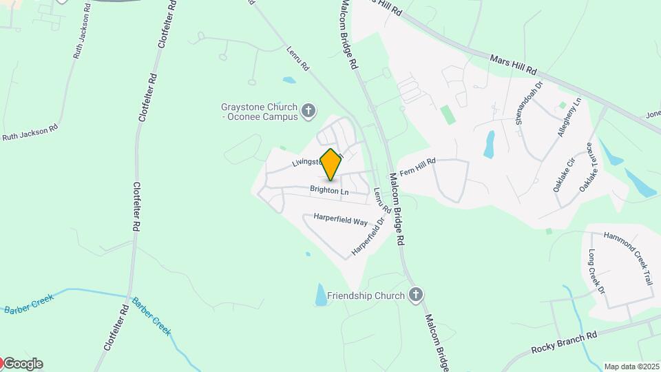 1180 Brighton Ln Map and Location Details